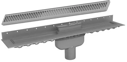 Purus line vloerafvoer set 900 mm verticaal