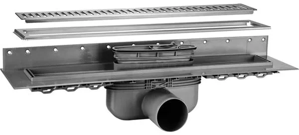 Purus line vloerafvoer set 900 mm