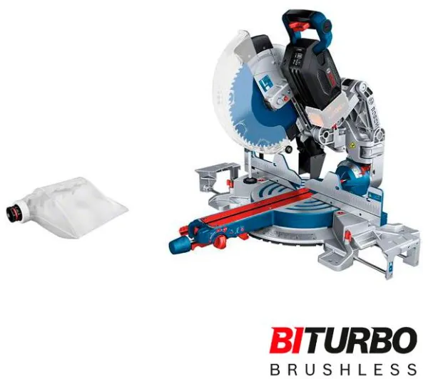 Bosch accu afkort- en verstekzaag GCM 18V-305 GDC SOLO - BiTurbo
