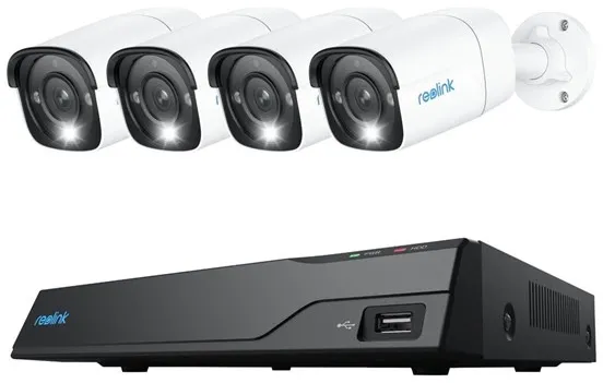 REOLINK NVS8-12MB4 - NVR + camera(s) - bekabeld (Ethernet 10Base-T/100Base-T) - AC gevoed PoE