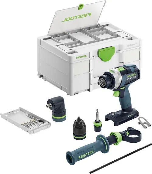 Festool Accu klopboor-/schroefmachine TPC 18/4 I-Basic-Set QUADRIVE