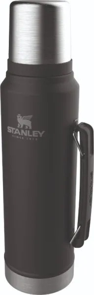 Stanley Thermoskan "Classic" Mat Zwart 1 Liter