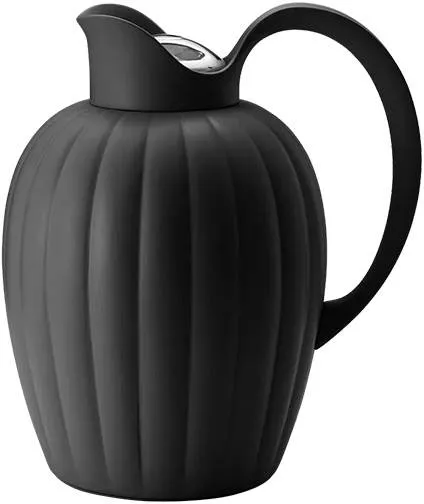 Georg Jensen Bernadotte thermoskan 1 l. - Zwart